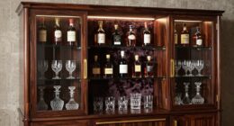 luxury home bar cabinets