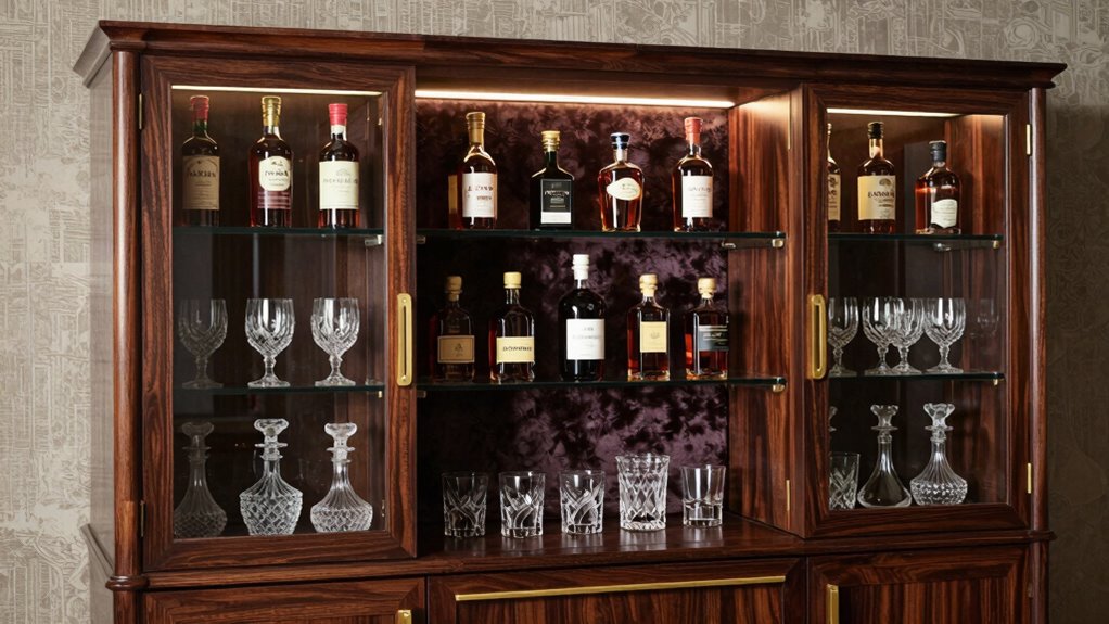 luxury home bar cabinets
