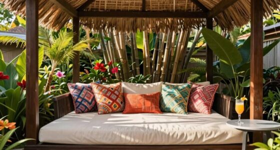 luxury outdoor lounging experience