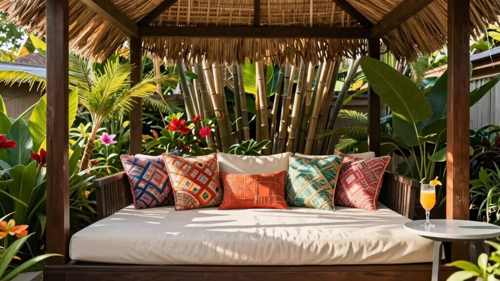 luxury outdoor lounging experience