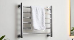 luxury towel warmer device