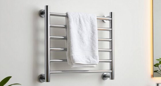 luxury towel warmer device
