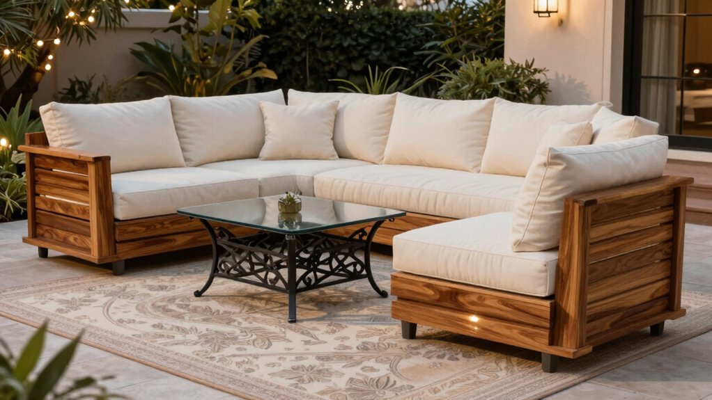 luxury weather resistant outdoor furniture
