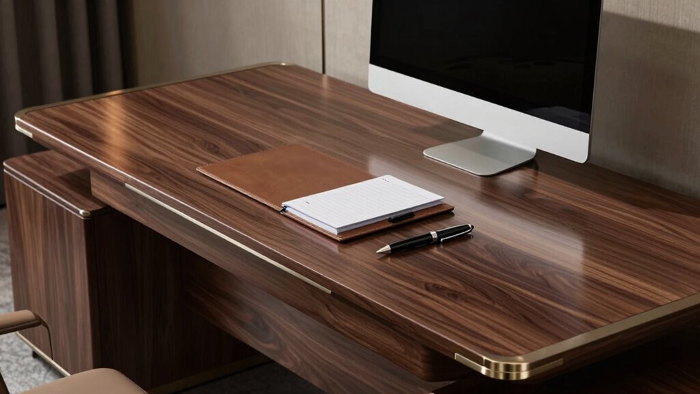 minimalist luxury workspace design