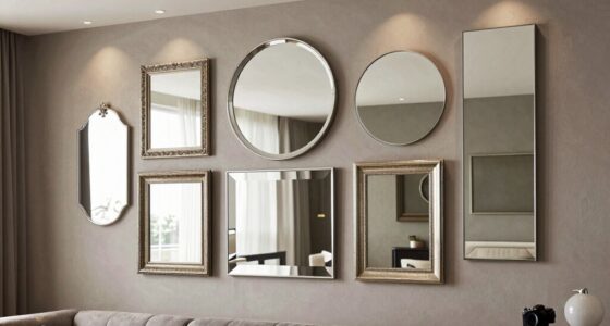 mirrors enhance interior design