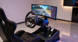 premium racing simulation setup
