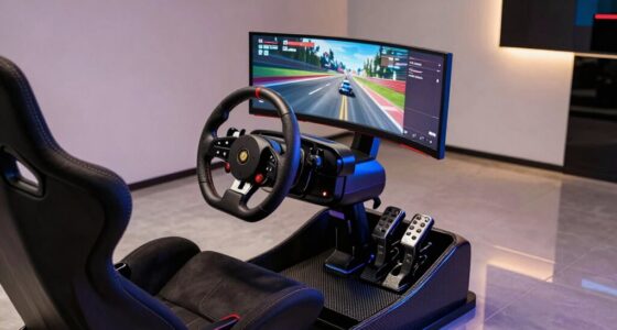 premium racing simulation setup