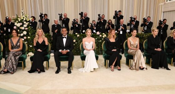 seating reveals celebrity hierarchy