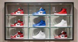 showcase sneakers as art