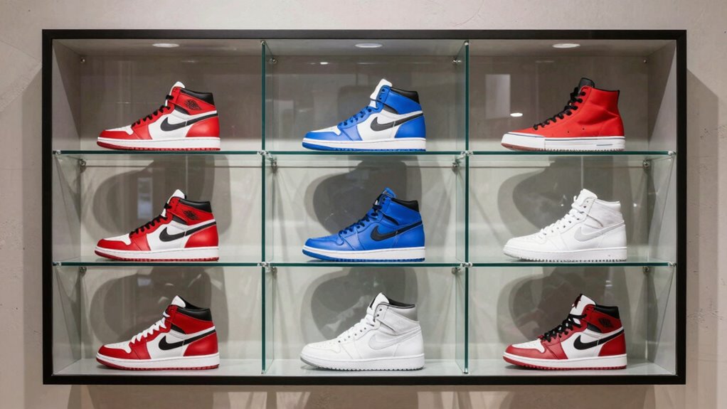 showcase sneakers as art