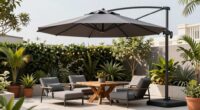 stylish backyard shade solution