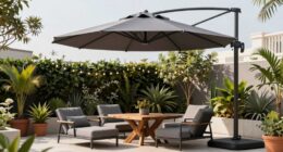 stylish backyard shade solution