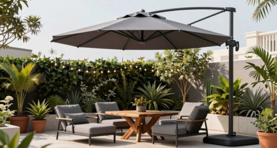 stylish backyard shade solution