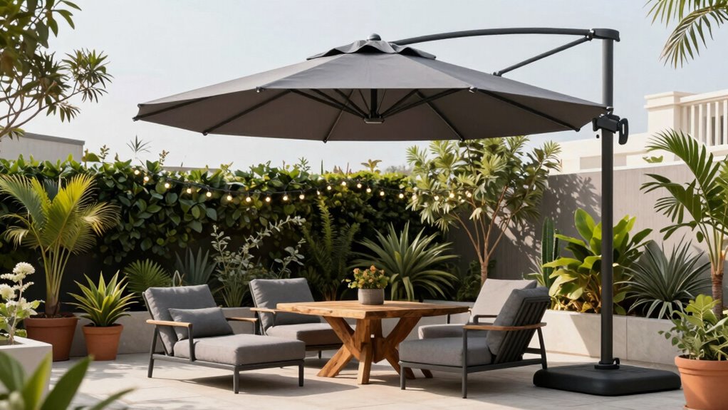 stylish backyard shade solution