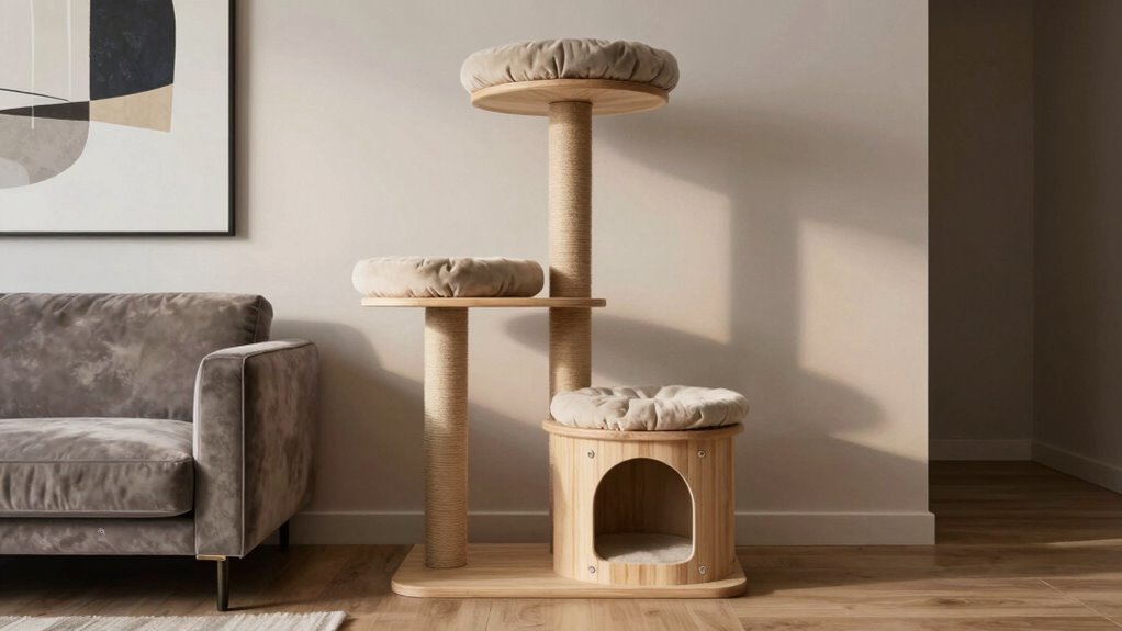 stylish eco friendly cat furniture
