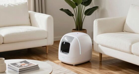 stylish homes adopt automatic litter boxes