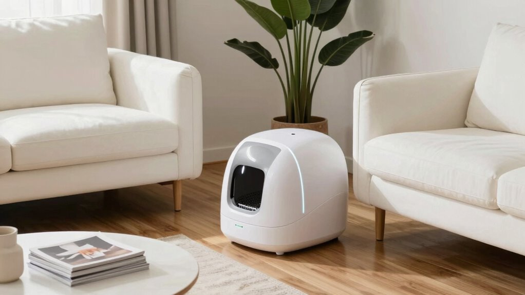 stylish homes adopt automatic litter boxes