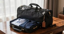travel garment bags organized