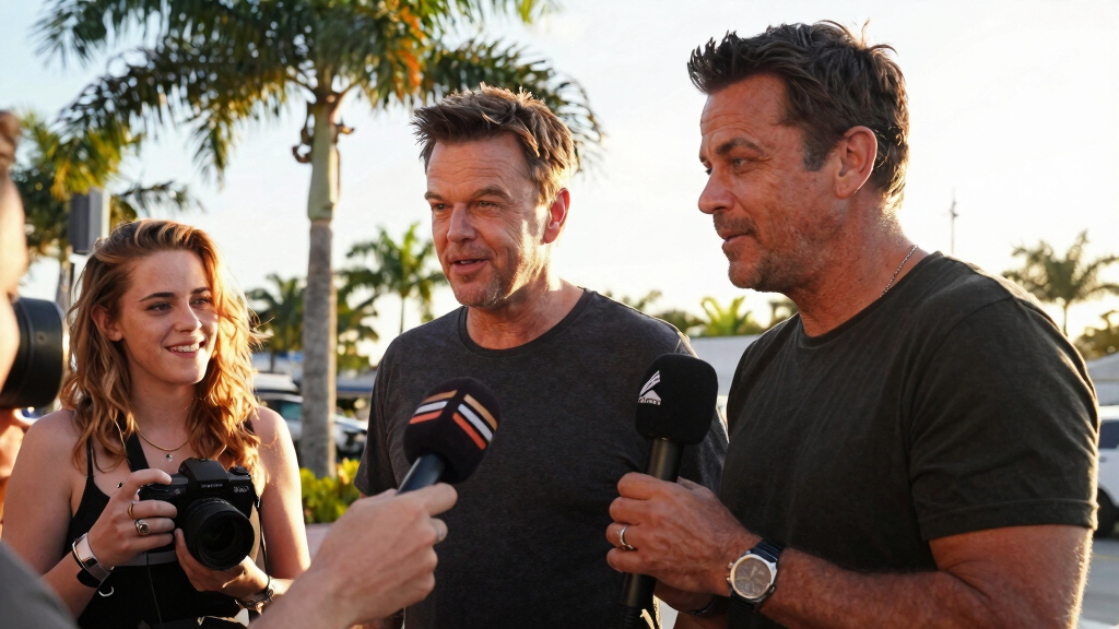Matt Damon & John Leguizamo Promotes The Odyssey in Miami, Plus Kristen Stewart and More