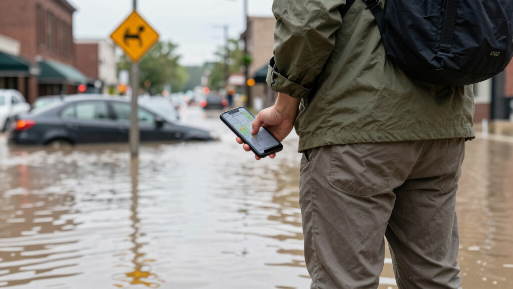 Several Louisville roads closed due to flooding