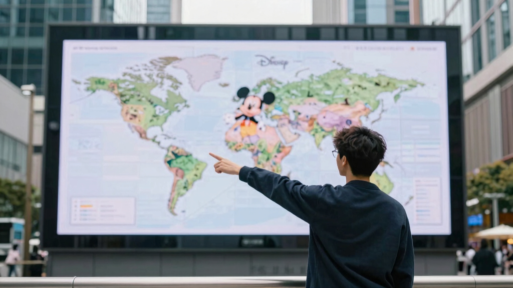 Disney Surges In Global Coverage