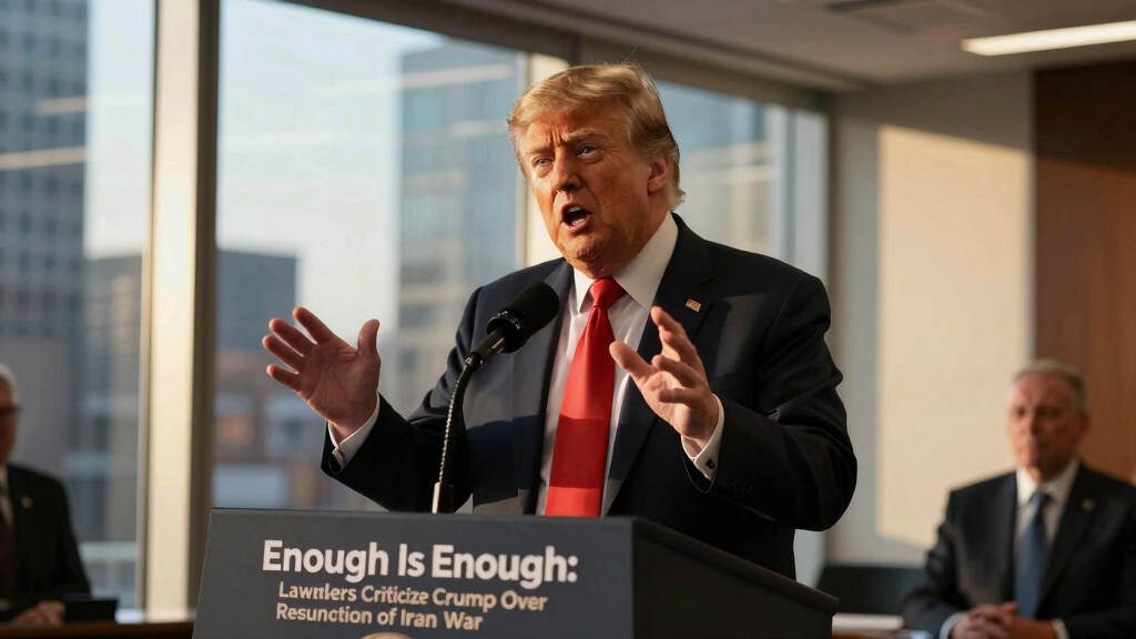 'Enough Is Enough': Lawmakers Criticize Trump Over Resumption of Iran War
