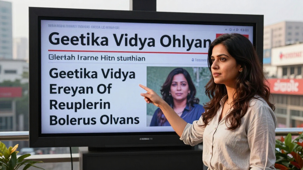 Geetika Vidya Ohlyan Surges In Global Coverage