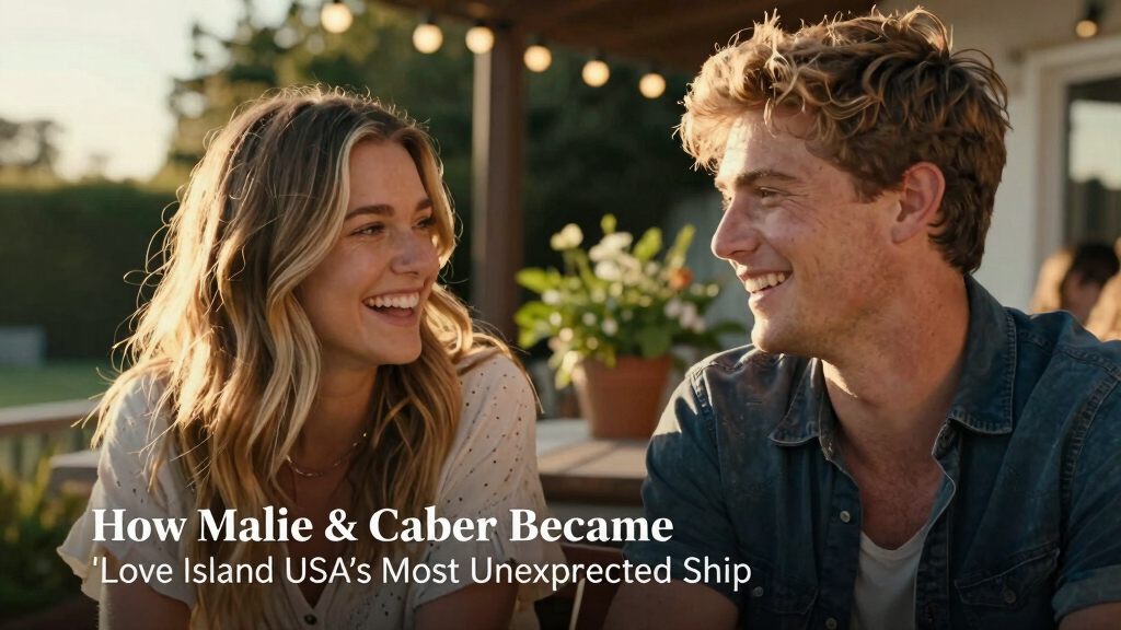 How Melanie & Caleb Became 'Love Island USA's Most Unexpected Ship
