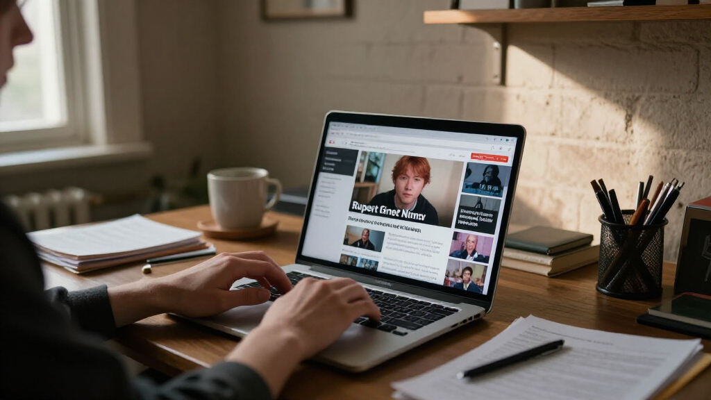 Rupert Grint Surges In Global Coverage