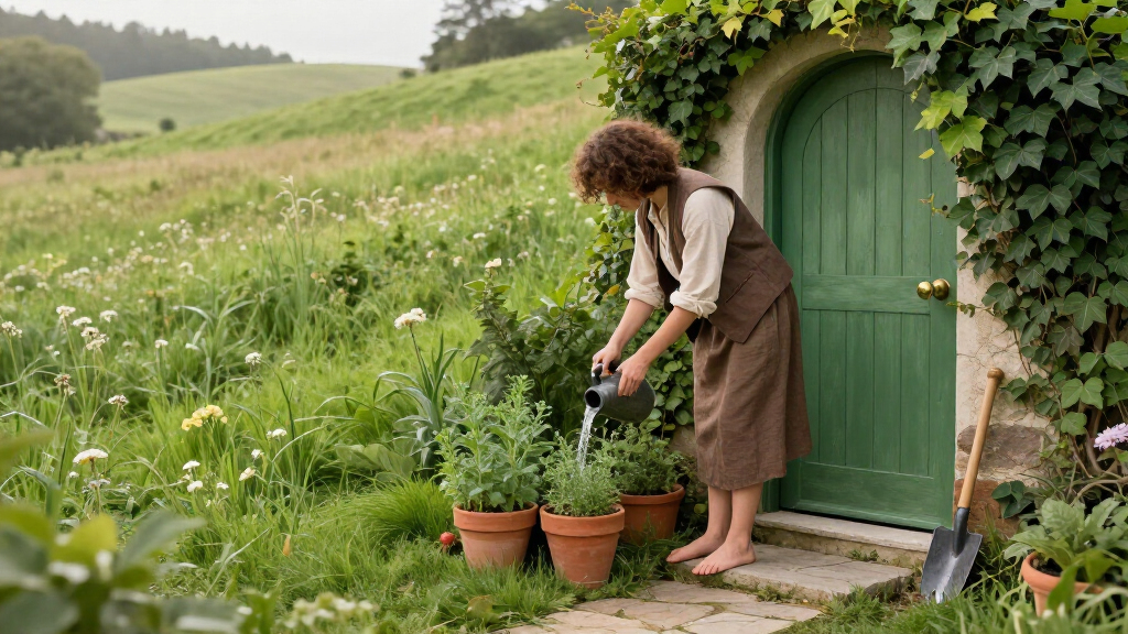 "In A Hole In The Ground There Lived A Hobbit."