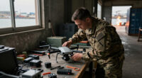 Ukrainian Drone Attack On Russian Port City Kills Four. Fire Reported At Port.