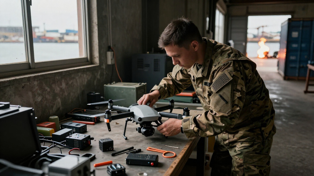 Ukrainian Drone Attack On Russian Port City Kills Four. Fire Reported At Port.
