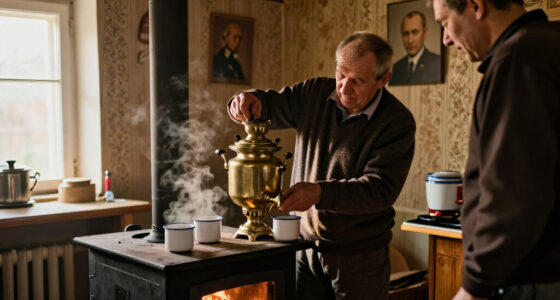 An ‘Old Friend,’ A Stove, And A Samovar. The Kremlin Shares A Portrait Of Putin’s Birthday With Former German Chancellor Gerhard Schröder.