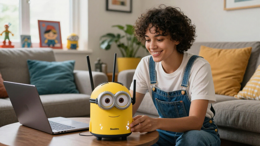 How Davolink Turned A Minions Character Into A Working Wi-Fi Router