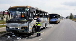 Russian Strike On Two Passenger Buses In Ukraine’s Kramatorsk Kills 33