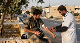 Washington Post Journalist Hospitalized After Israeli Settler Attack On Palestinian Olive Harvest In West Bank | CNN Business